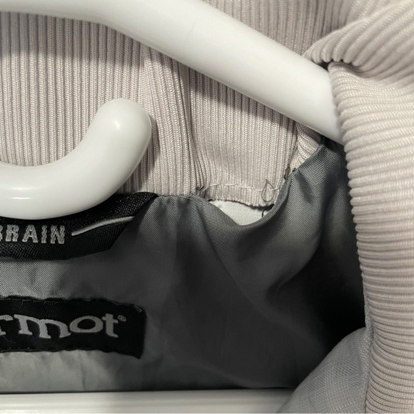 Marmot Women's Gray Membrane Waterproof Full Zip Hooded Grey Plaid Jacket US XS - Picture 7 of 13